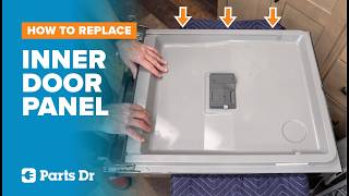 GE Dishwasher Inner Door Panel Replacement — Part WD27X30352 | Parts Dr | Dishwasher Broken Door