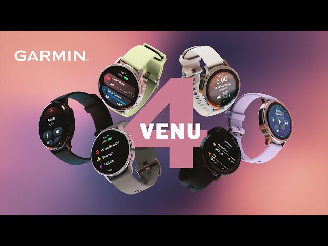 Garmin Venu 010-03013-42 Advanced GPS Smartwatch Digital Dial
