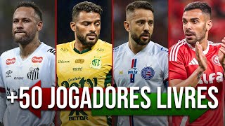+50 JOGADORES EM FINAL DE CONTRATO QUE FICARÃO SEM CLUBE NO FINAL DA TEMPORADA