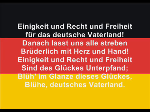 The anthem of Germany