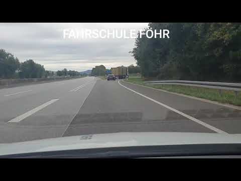 Autobahnausfahrt Vhm Mitte von Mannheim kommend