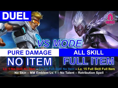 VS Mode - Karrie vs Bruno Mobile Legends (All Mode)