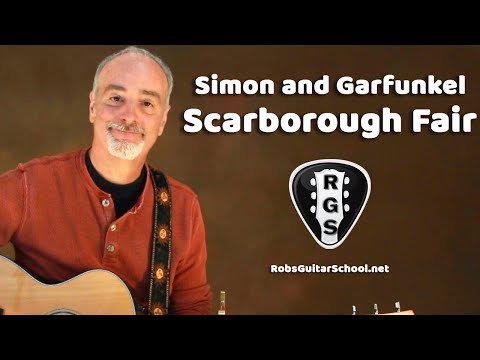 Scarborough Fair by Simon & Garfunkel Acoustic Guitar Lesson Series