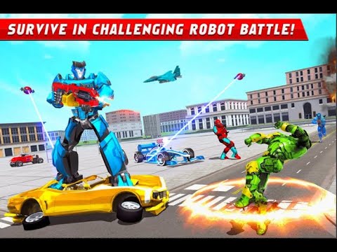 Formula Car Robot Games - Air Jet Robot Transform Game Inferno #1