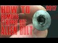 HOW TO Remove STRIPPED OUT Allen Bolt On MOTORCYCLE Hex Head Bolts Quick Easy Bike FIX TUTORIAL
