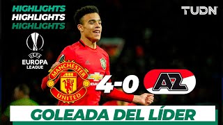 Highlights | Man. United 4 - 0 AZ Alkmaar | Europa League - J 6 - Grupo L | TUDN