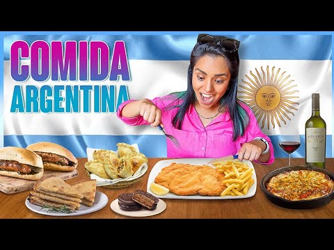 LA MEJOR CARNE del mundo🔥| Probando comida argentina 🇦🇷😲 Así comen los argentinos 😍