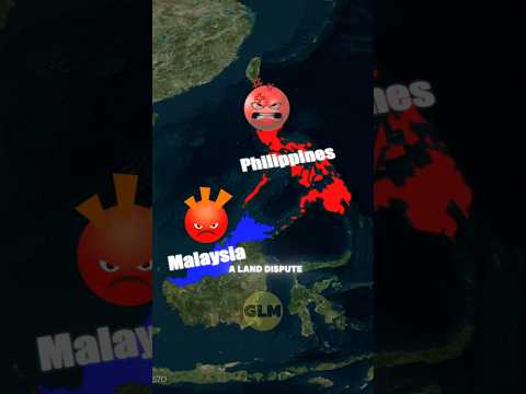 Two countries are fighting over Sabah. 🇵🇭 #shorts #geography