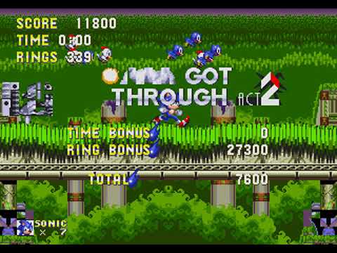 Sonic Battles Dr Eggmans In A Glitched Marble Garden Zone On