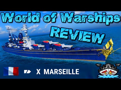 Marseille ist FERTIG T10/CA/FRA "Review" ⚓️ in World of Warships 🚢