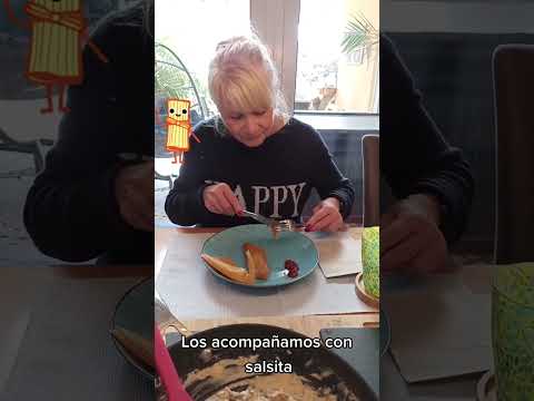 Reaccion de alemanes comiendo tamales por primera vez