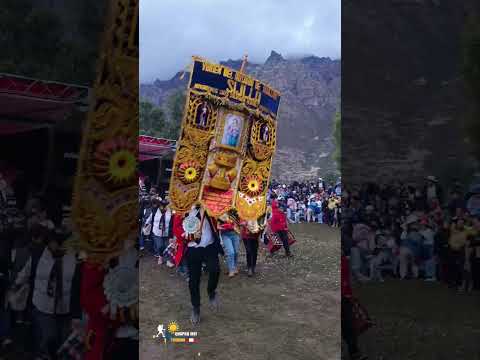VIRGEN DEL ROSARIO DE HUALLHUA DISTRITO SAN SALVADOR CALCA CUSCO PERÚ #danza #danzapatronal