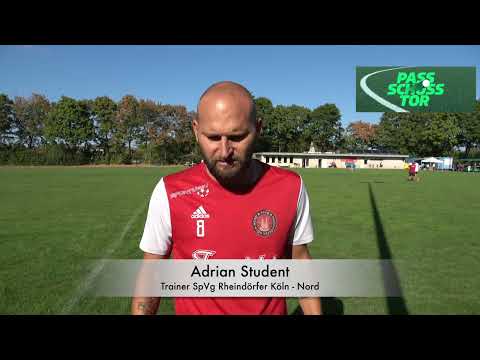 Adrian Student / Trainer SpVg Rheindörfer Köln Nord | Pass Schuss Tor