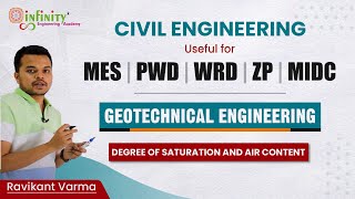 DEGREE OF SATURATION AND AIR CONTENT |  GeoTechnical Engineering | Foundation | Soil Mechanics