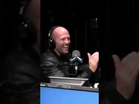 😂Hilarious Jason Statham Impression In Front of Him #godfrey #impression #shorts