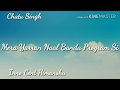 SHARABI Whatsaap Status Song CHATTU SINGH New Punjabi Spngs 2017 2018 All Songs Chandigarh