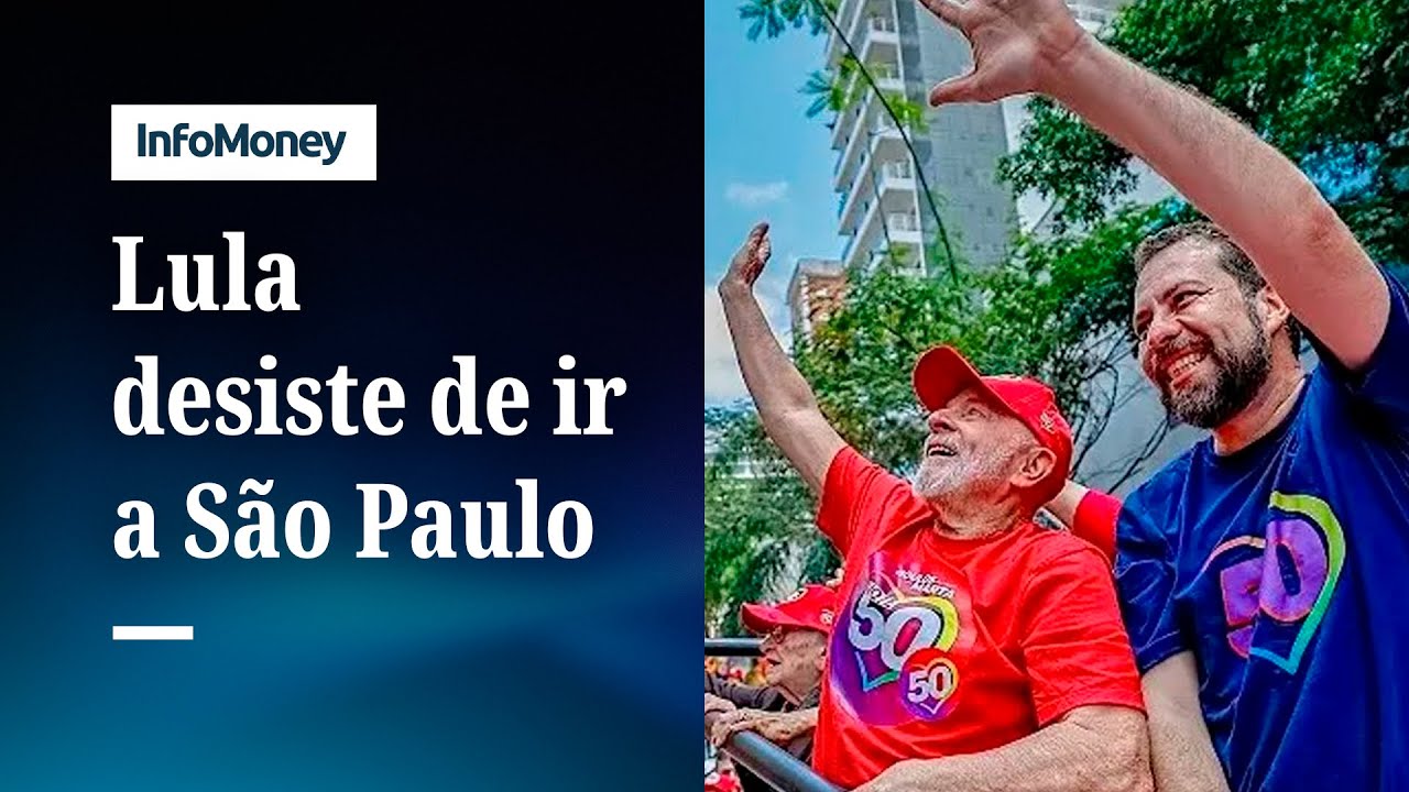 Lula desiste de viagem a São Paulo por recomendação médica