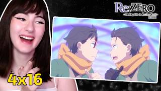 REACT RE:ZERO 4x16 - Natsuki Subaru
