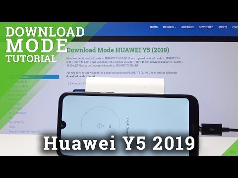 How to Open & Exit Download Mode in HUAWEI Y5 2019