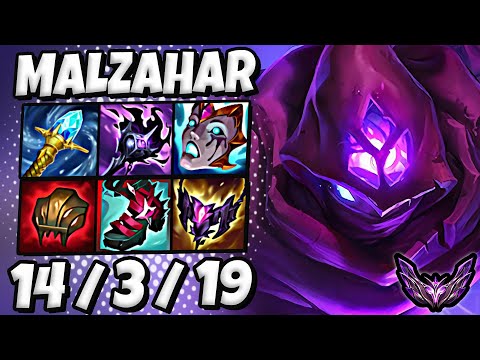 Malzahar vs Kassadin [ MID ] Lol Korea Master Patch 25.20 ✅