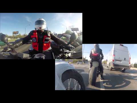 MotoAmbulans 230415 CITO blokada przejazdu