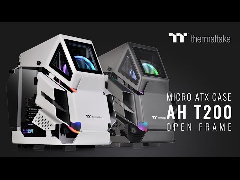 Корпус Thermaltake AH T200 Snow/White (CA-1R4-00S6WN-00) без БП