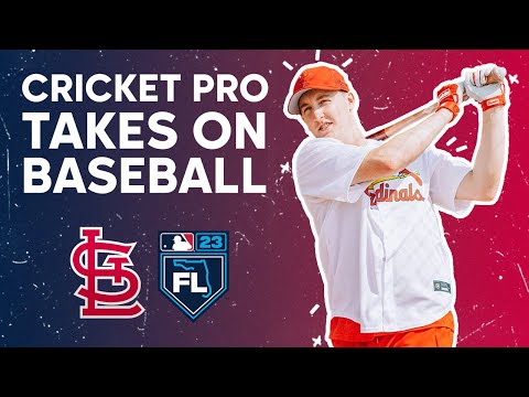 Can Cricket SUPERSTAR Harry Brook learn how to hit a baseball in just 1 day?! | MLB Europe