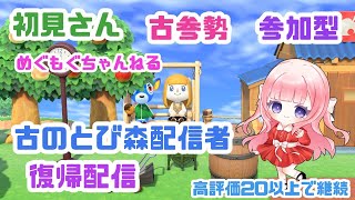 【参加型】あつまれどうぶつの森アプデ後初の配信【女性実況】