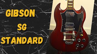 Video thumbnail for Guitar reviews electric Gibson SG with Bigsby Vibrato by MoogleGuitar
