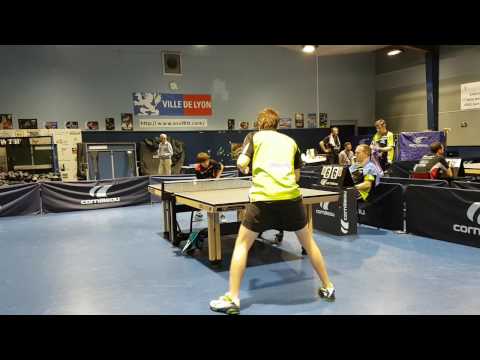 Anatole CLEMENT 1485pts (ASUL Lyon 8 TT) vs Quentin BOURBON 1713pts (US ST EGREVE T.T)