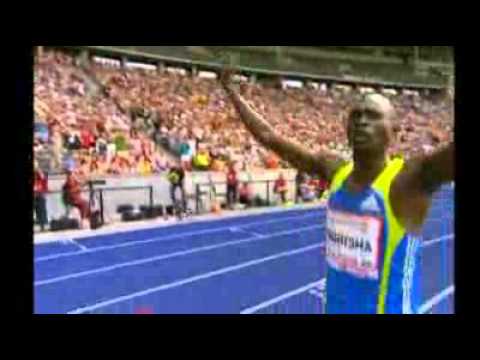 Rudisha breaks 800-metre record
