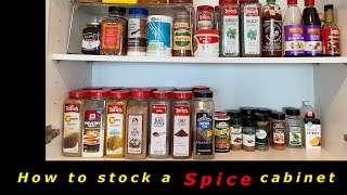 How to stock your Spice Cabinet | Lavonne’s Kitchen