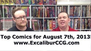 Top Comics for Aug 8th, 2013 - Trillium #1, Sidekick #1, Manhattan Projects #13, Avengers #17 +More!