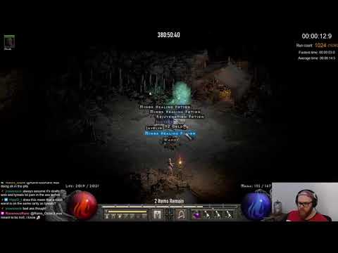 D2R Solo Self Found Holy Grail - The Penultimate Item - Torch of Iro Find day42