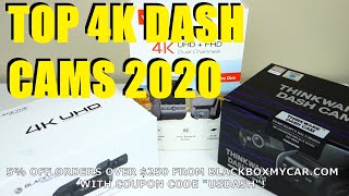 Top 4K Dashcam 2020 - Blackvue Thinkware Viofo