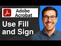 How To Use Adobe Acrobat Fill And Sign 2025 Easy Guide