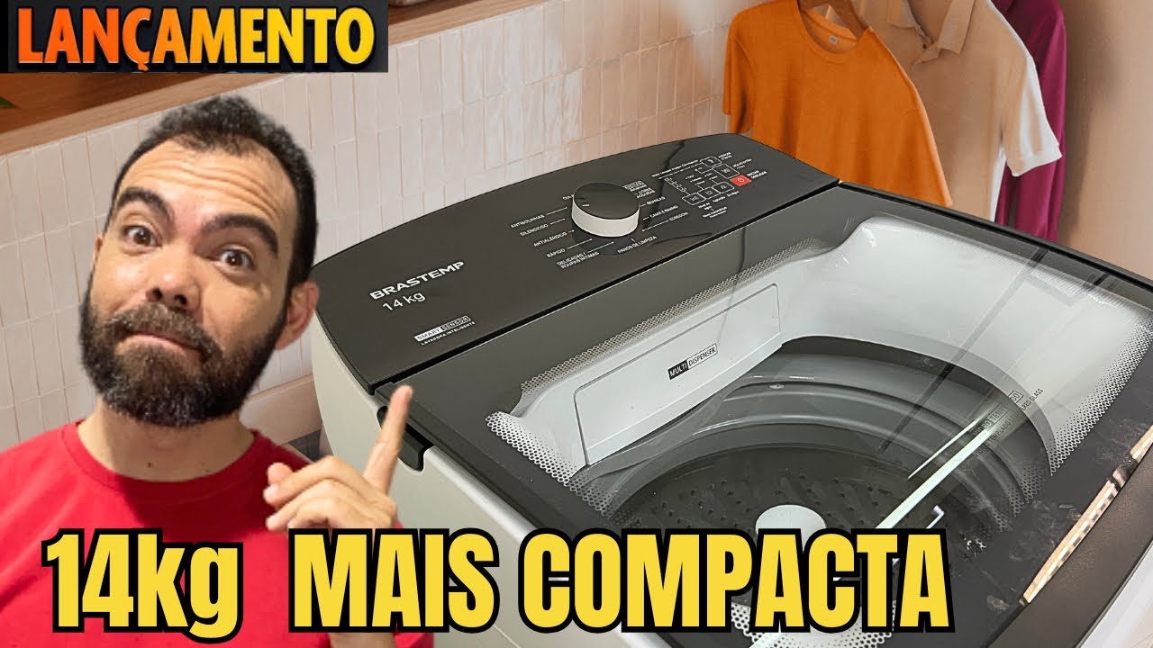 Miniatura da avaliação em vídeo de Lavadora Brastemp BWF15AB 15kg com Ciclo Tira Manchas