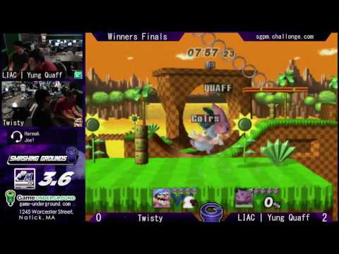 SG at GU 12.8 WF: Twisty (Wario) vs Yung Quaff (Ivysaur)