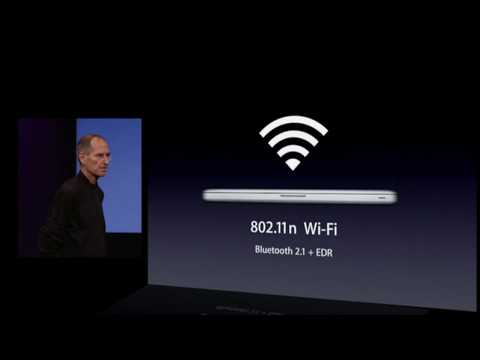 MacBook Pro late 2008 Introduction - Apple Special Event, October 2008