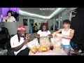 AMP Kai Cenat AND G League Rakai Ray Sea Food MUKBANG