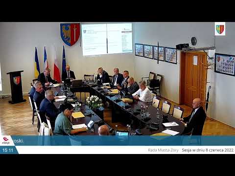 XLIII SESJA RADY MIASTA ŻORY - 8.06.2022 r.