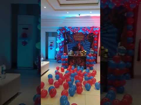 Ideas y decoración para la fiesta de Tematica Fiesta Spiderman