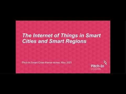 The Internet of Things in Smart Cities and Smart Regions
