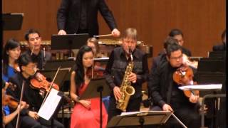 Piazzolla Six Tango Etudes (3 & 4) Claude Delangle & City Chamber Orchestra of Hong Kong