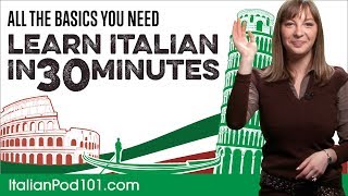 Learn Italian in 30 Minutes ALL the Basics You Need Mp4 3GP & Mp3