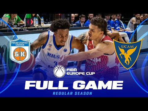 Regular Season | Rilski Sportist v UCAM Murcia | Full Basketball Game | FIBA Europe Cup 2025-26