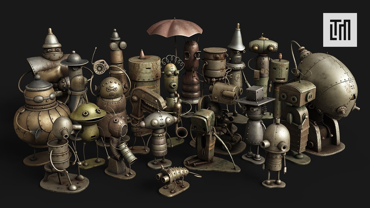 Machinarium Edizione Anniversario P03 Modello 3D