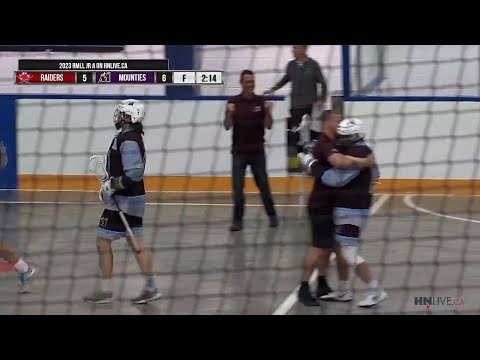 2023 RMLL Jr A Lacrosse Highlights - Calgary vs Raiders LAX, June 14