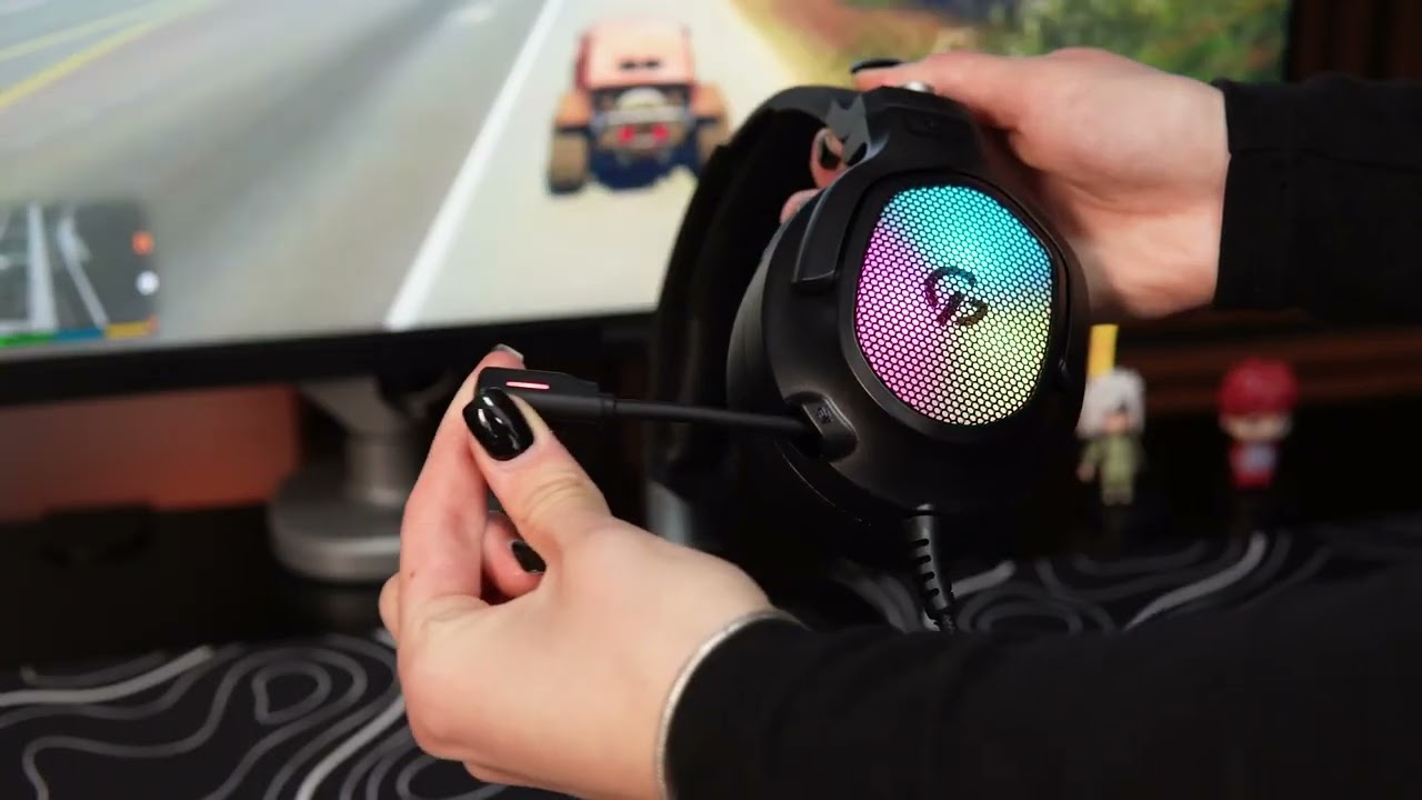 Гарнітура ігрова GamePro HS1300 (Black) video preview