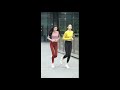 2 Running Girls In Yoga Pants